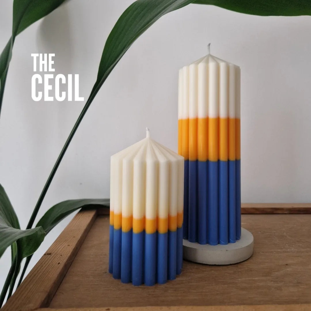 Pillar Candle - CECIL